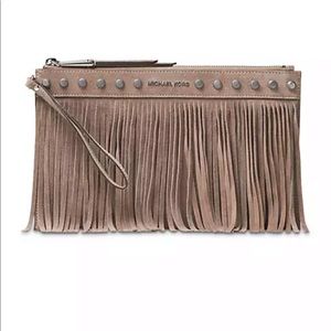 Michael Kors Billy Extra Large Zip Clutch *NWT*